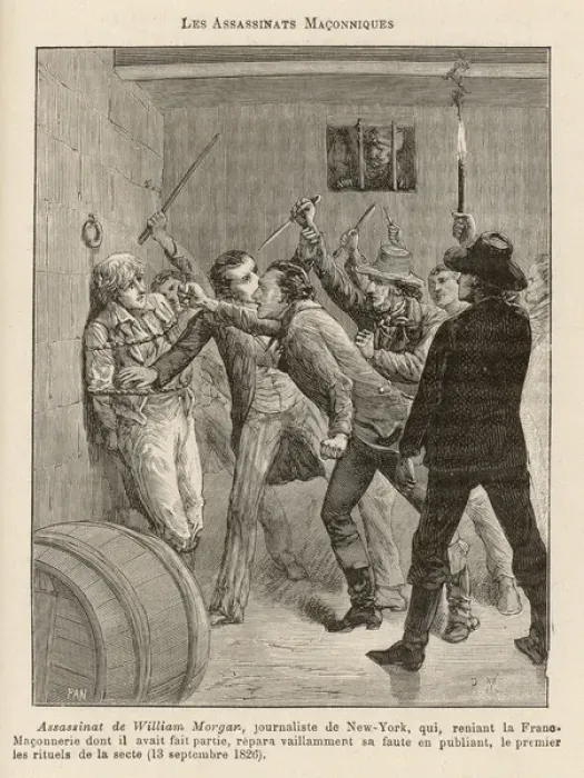 Framed Print : William Morgan Murdered Framed Print : William Morgan Murdered