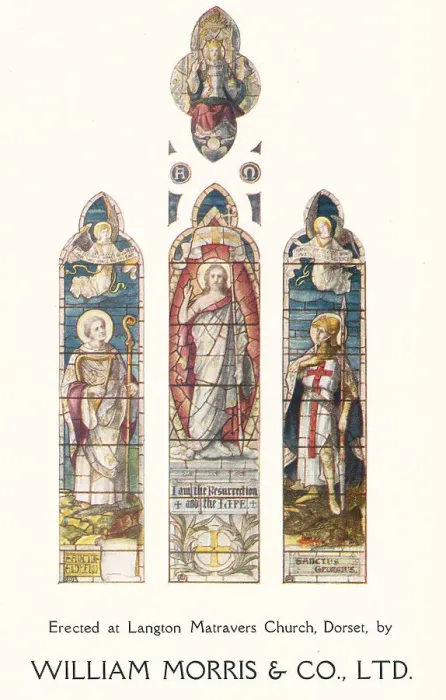 Framed Print : William Morris and Co Ltd Stained Glass Framed Print : William Morris and Co Ltd Stained Glass