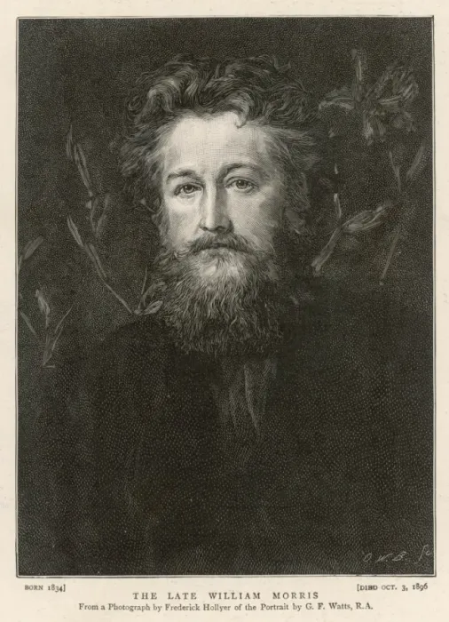 Framed Print : William Morris / Watts Framed Print : William Morris / Watts