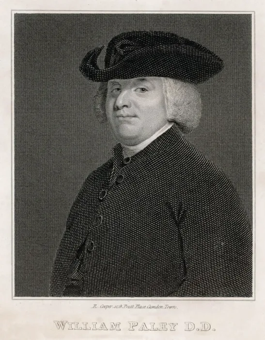 Framed Print : William Paley, clergyman, philosopher and utilitarian Framed Print : William Paley, clergyman, philosopher and utilitarian