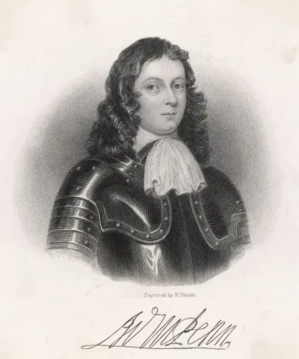 Framed Print : William Penn / Finden Framed Print : William Penn / Finden