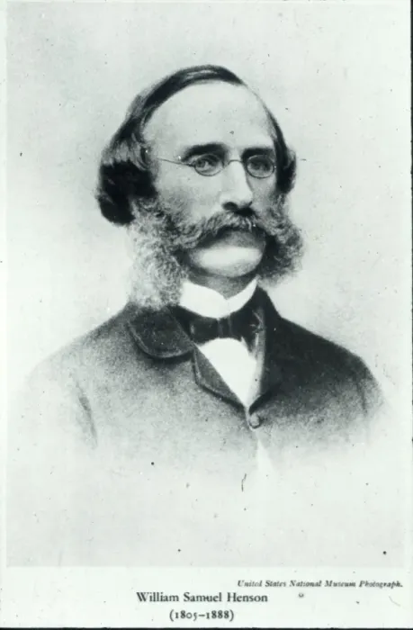 Framed Print : William Samuel Henson, 1805-1888 Framed Print : William Samuel Henson, 1805-1888