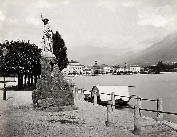 William Tell statue, Lugano, Switzrland