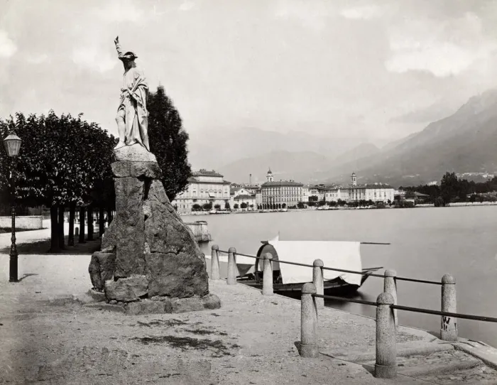 Framed Print : William Tell statue, Lugano, Switzrland Framed Print : William Tell statue, Lugano, Switzrland