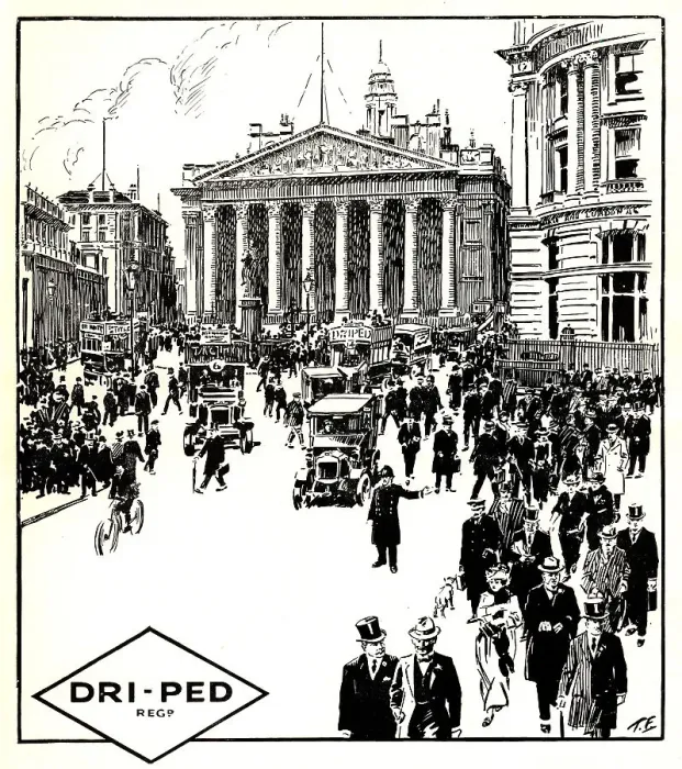 Framed Print : William Walker and Sons Dri-Ped Advertisement Framed Print : William Walker and Sons Dri-Ped Advertisement