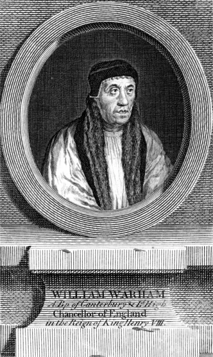 Framed Print : William Warham, Archbishop of Canterbury Framed Print : William Warham, Archbishop of Canterbury