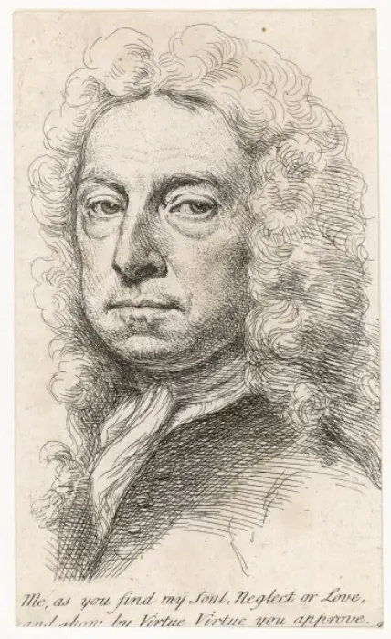 Framed Print : William Whiston (Anon) Framed Print : William Whiston (Anon)