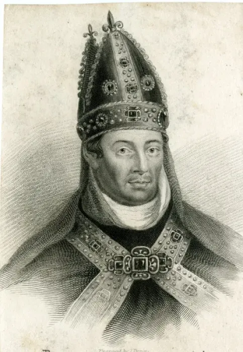 Framed Print : William of Wykeham, Bishop of Winchester Framed Print : William of Wykeham, Bishop of Winchester
