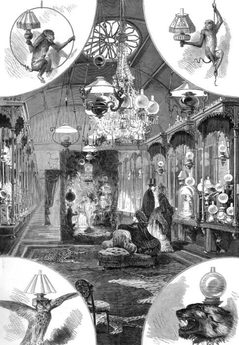 Framed Print : Williams and Bachs show-room Framed Print : Williams and Bachs show-room