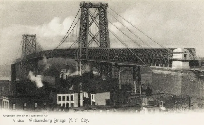 Framed Print : Williamsburg Bridge, New York Framed Print : Williamsburg Bridge, New York