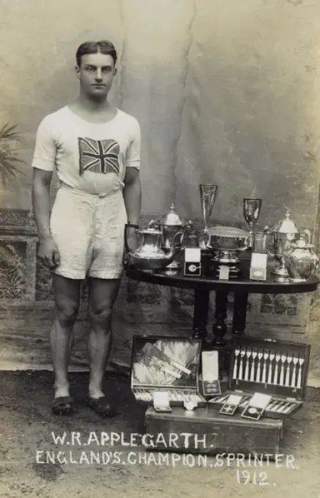 Framed Print : Willie Applegarth - English Champion Sprinter Framed Print : Willie Applegarth - English Champion Sprinter