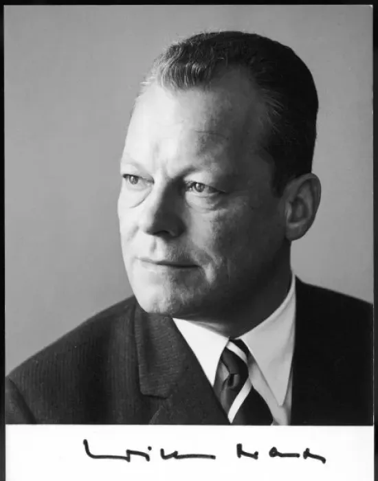 Framed Print : Willy Brandt Framed Print : Willy Brandt