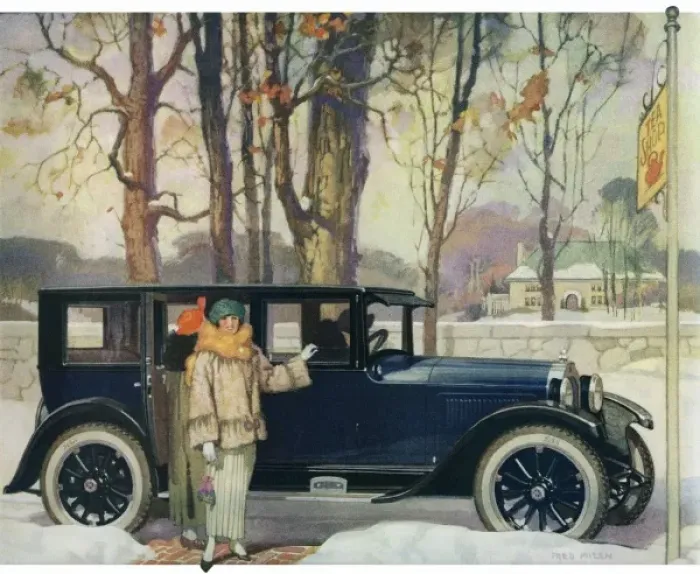 Framed Print : Willys-Knight Sedan Framed Print : Willys-Knight Sedan