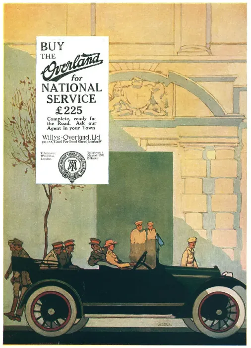 Framed Print : Willys Overland Advertisement Framed Print : Willys Overland Advertisement