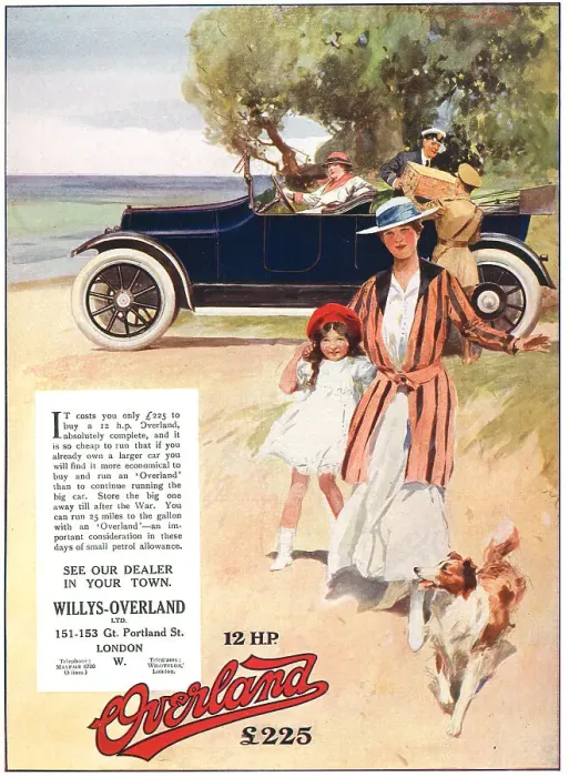 Framed Print : Willys Overland Advertisement Framed Print : Willys Overland Advertisement