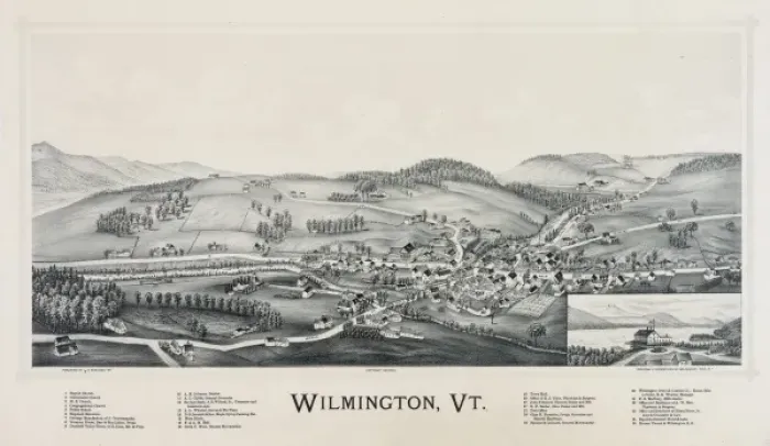 Framed Print : Wilmington, Vt Framed Print : Wilmington, Vt