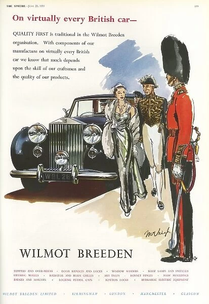Wilmot Breeden advertisement