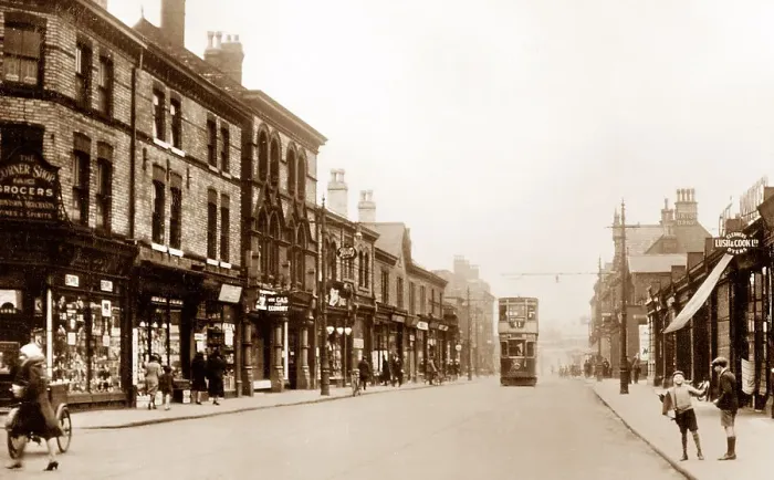 Framed Print : Wilmslow Road, Withington