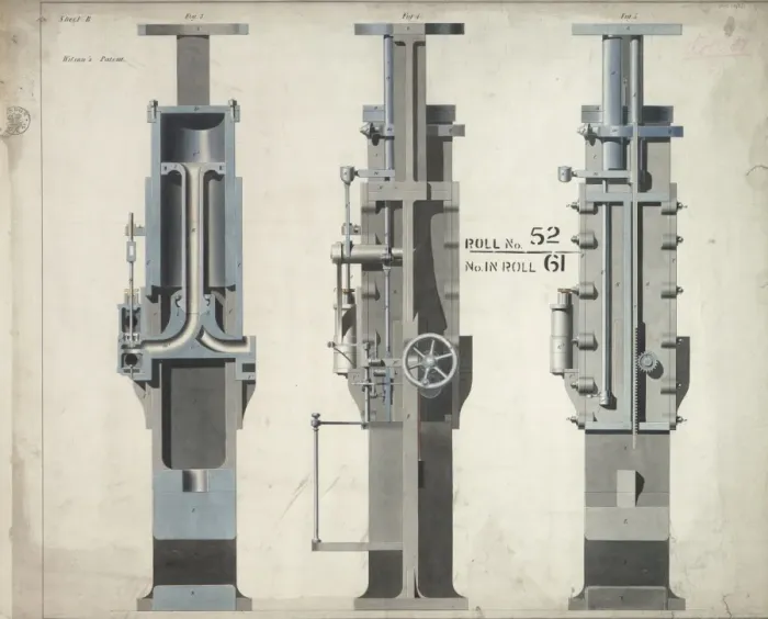 Framed Print : Wilsons patent no 11, 767 steam hammer Framed Print : Wilsons patent no 11, 767 steam hammer