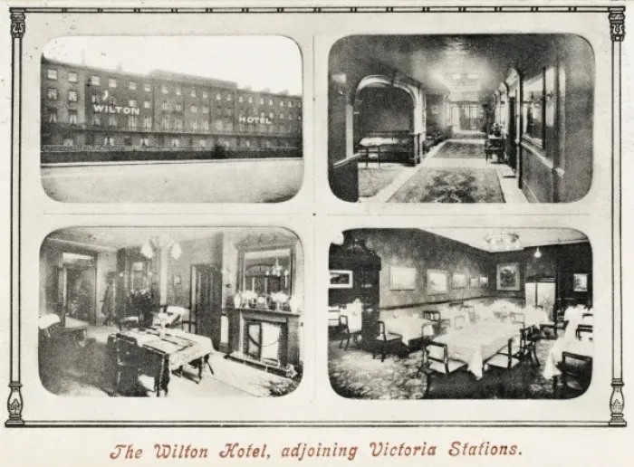 Framed Print : The Wilton Hotel - Victoria Station Framed Print : The Wilton Hotel - Victoria Station