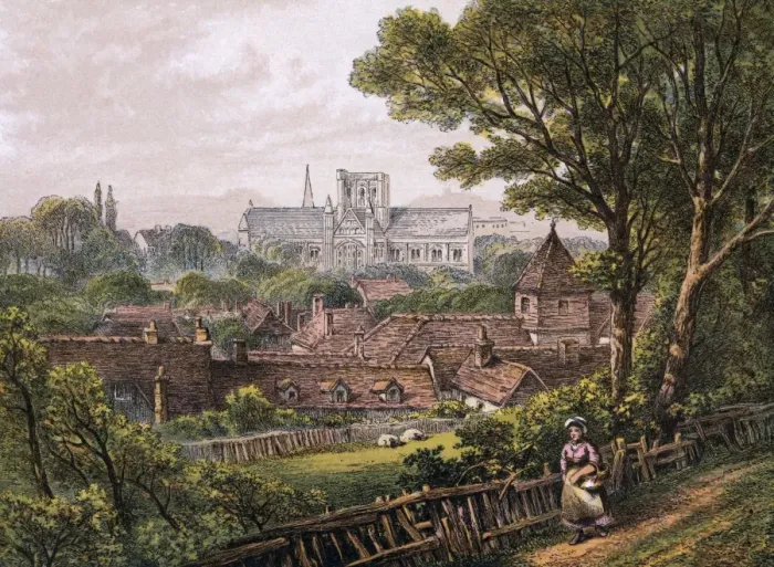 Framed Print : Winchester Cathedral Framed Print : Winchester Cathedral