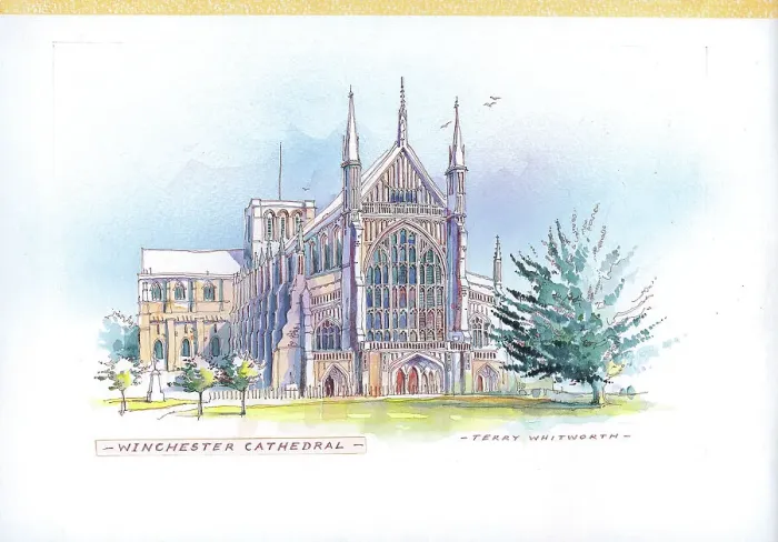 Framed Print : Winchester Cathedral Framed Print : Winchester Cathedral
