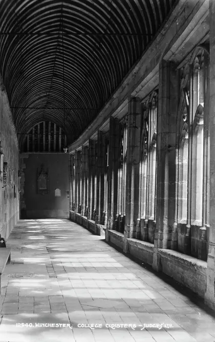 Framed Print : Winchester College Cloisters Framed Print : Winchester College Cloisters