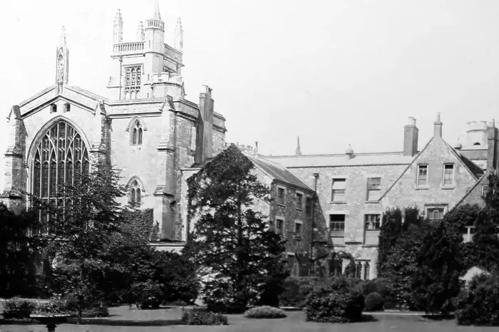Framed Print : Winchester College, Victorian period Framed Print : Winchester College, Victorian period
