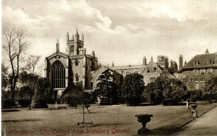 Framed Print : Winchester College and Wardens Ground, Hampshire Framed Print : Winchester College and Wardens Ground, Hampshire
