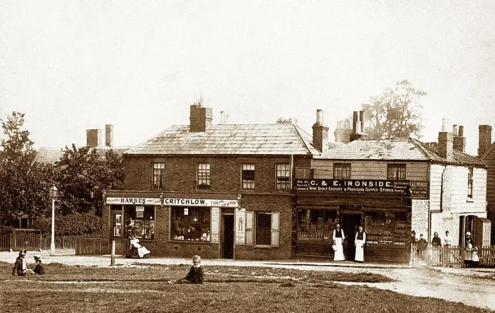 Framed Print : Winchmore Hill early 1900's Framed Print : Winchmore Hill early 1900's