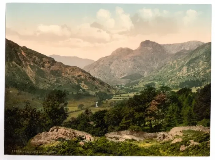Framed Print : Windermere, Langdale Valley, Lake District, England Framed Print : Windermere, Langdale Valley, Lake District, England