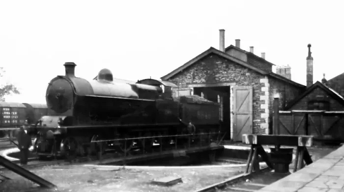 Framed Print : Windermere railway engine shed and turntable Framed Print : Windermere railway engine shed and turntable