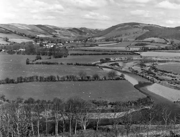 Framed Print : The winding course of the River Rheidol in the Rheidol Valley, near Capel Bangor Framed Print : The winding course of the River Rheidol in the Rheidol Valley, near Capel Bangor