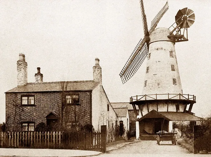 Framed Print : Windmill, Great Crosby Framed Print : Windmill, Great Crosby