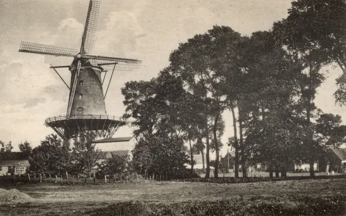 Framed Print : Windmill with platform, Sluis, Netherlands Framed Print : Windmill with platform, Sluis, Netherlands