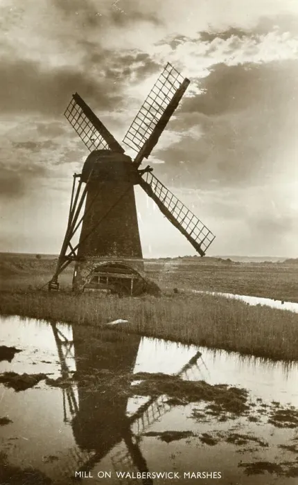 Framed Print : Windmill on Walberswick Marshes Framed Print : Windmill on Walberswick Marshes
