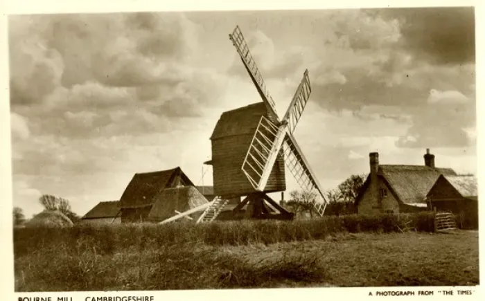 Framed Print : Windmills of Cambridgeshire - Bourne Mill Framed Print : Windmills of Cambridgeshire - Bourne Mill