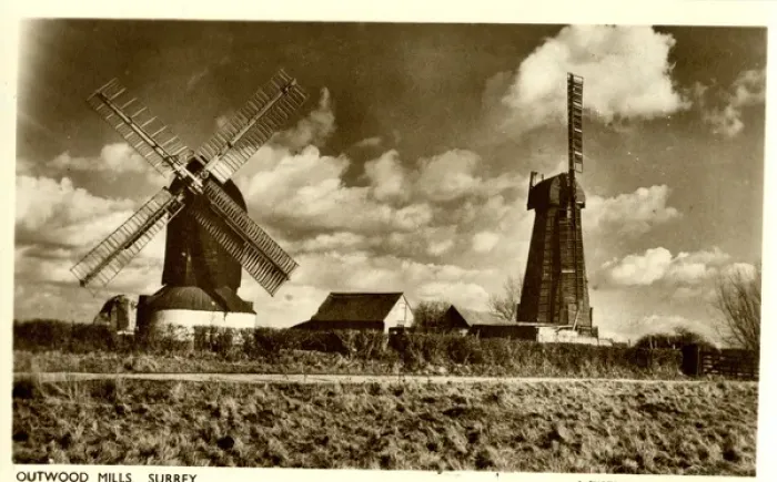 Framed Print : Windmills of Surrey - Outwood Mills Framed Print : Windmills of Surrey - Outwood Mills