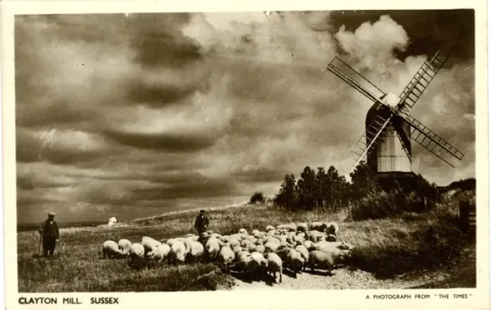 Framed Print : Windmills of Sussex - Clayton Mill Framed Print : Windmills of Sussex - Clayton Mill