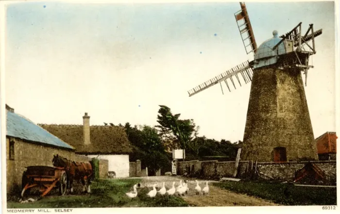 Framed Print : Windmills of Sussex - Medmerry Mill Framed Print : Windmills of Sussex - Medmerry Mill