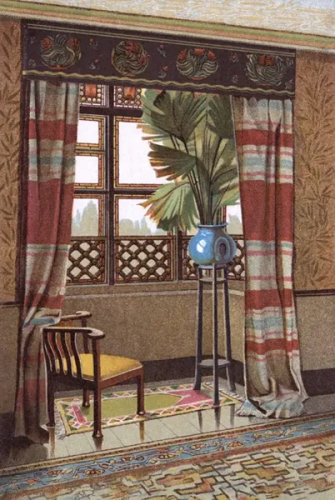 Framed Print : Window Decoration Framed Print : Window Decoration