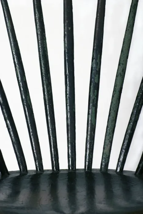 Framed Print : Windsor armchair, detail Framed Print : Windsor armchair, detail