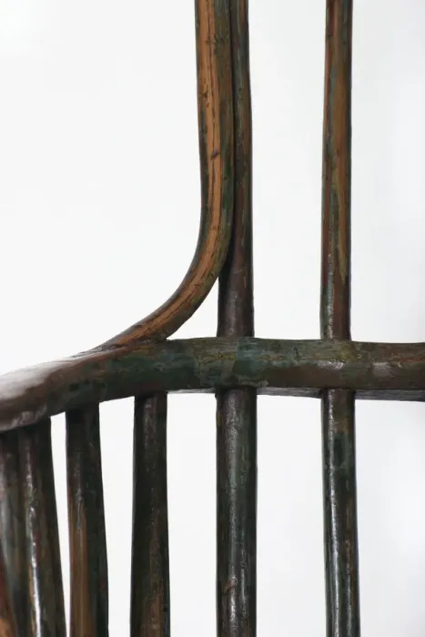 Framed Print : Windsor armchair, detail Framed Print : Windsor armchair, detail