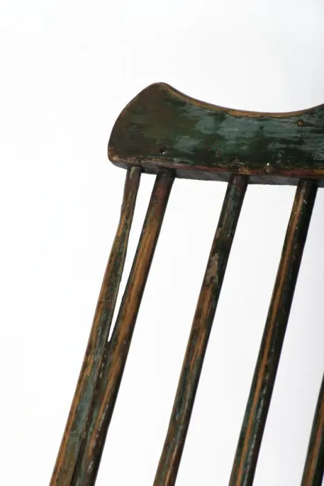 Framed Print : Windsor armchair, detail Framed Print : Windsor armchair, detail
