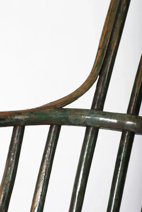 Framed Print : Windsor armchair, detail Framed Print : Windsor armchair, detail