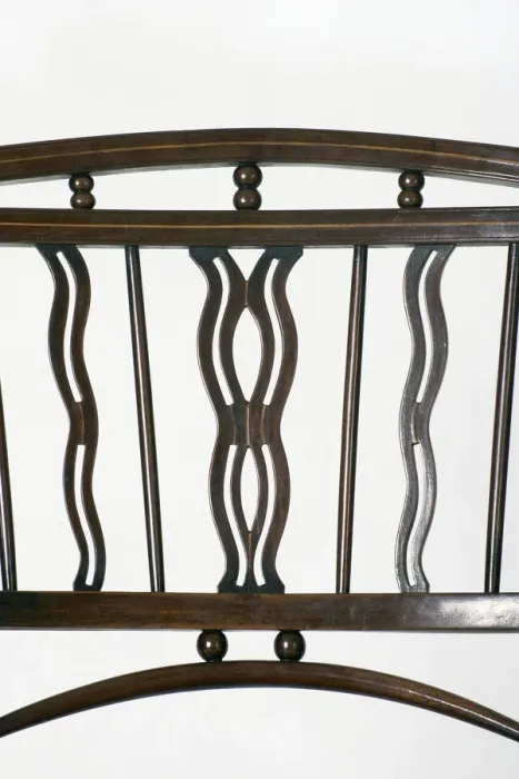 Framed Print : Windsor armchair, detail Framed Print : Windsor armchair, detail