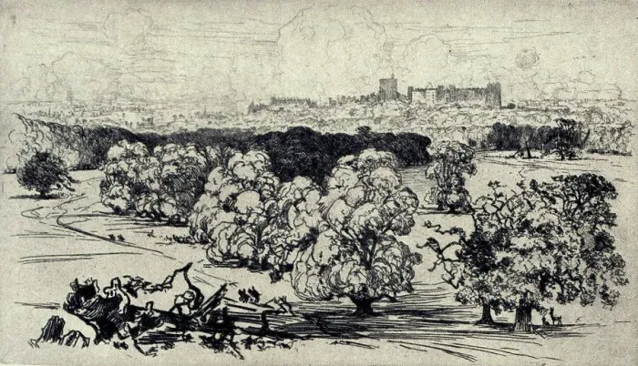 Framed Print : Windsor Castle
