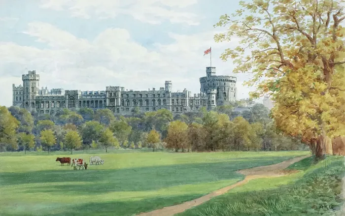 Framed Print : Windsor Castle, Berkshire Framed Print : Windsor Castle, Berkshire