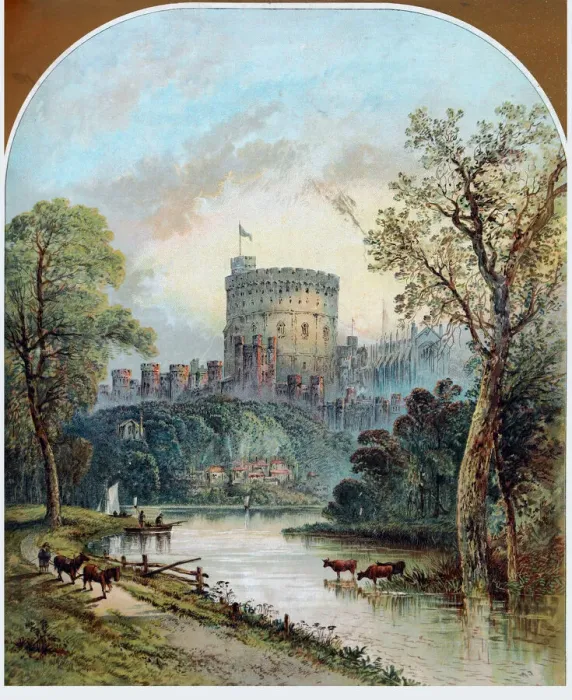 Framed Print : Windsor Castle, Windsor, Berkshire Framed Print : Windsor Castle, Windsor, Berkshire