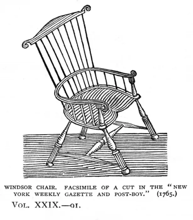Framed Print : Windsor Chair C18 Framed Print : Windsor Chair C18